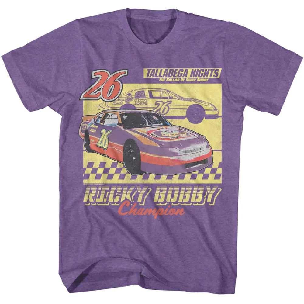 Talladega Nights - Laughing Clown Car Outline - American Classics - Purple Heath 150