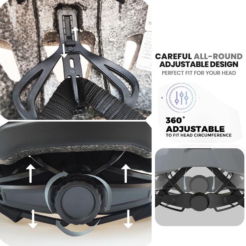PJT Nowa Ładowalna przez USB Tylna Lampka LED Kask Rowerowy Daszek Okulary Przeciwsłoneczne Męskie Kask Rowerowy Okulary Przeciwsłoneczne Kask Rowerowy Drogowy MTB