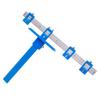 Cabinet Hardware Jig Tool Adjustable Punch Locator Drill Template Guide For Woodworking ABS And Metal