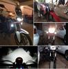 30W 6500K Motorcycle ATV 18LED Headlight Spotlight Fog Spot Lamp DRL Waterproof