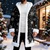 Erkek Günlük Noel Baskılı Ceket