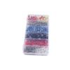 1250pcs HSC8 6 4A Tube Type Terminal Set White Black Red Blue Yellow Gray Mix Colors 0.25 10MM2 with Storage Case