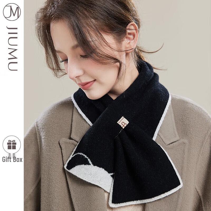 JIUMU Women's Cute Animal Crossover Neck Warmer Scarf