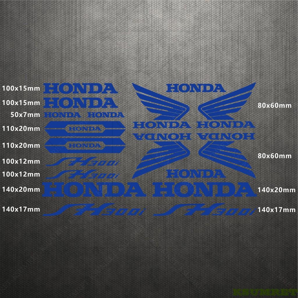 For Honda Motorcycle Stickers SH300I Logo Decal Waterproof