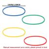 Colored Rubber Bands Elastic Rubber Bands Multi-Color Rubber Bands Office Supplies Multi-Purpose Colored Rubber Bands