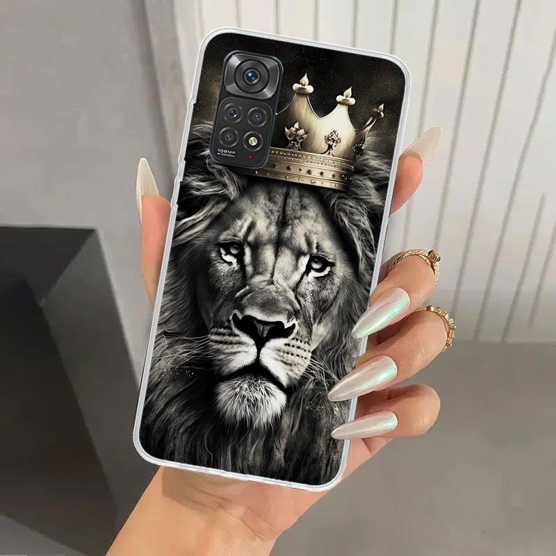 Lion Alpha Male Cub King Phone Case for Xiaomi Redmi Note 15 14 14S 13 12S 12 Pro 11S 11 Plus 11T 11E 10S Soft Funda Print Shell