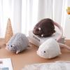 Cute 35cm Mouse Doll Plush Flower Branch Rat Doll Cartoon Soft Animal Figure Kids Gift Birthday Plush Animal