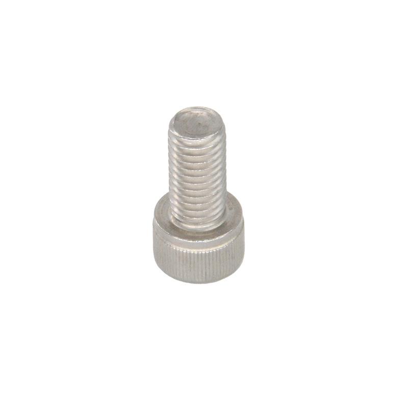 304 Stainless Steel Hex Socket Round Head Machine Screw Bolt, Hand-Tightened Flat Head Fastener, Size 1.4—12.