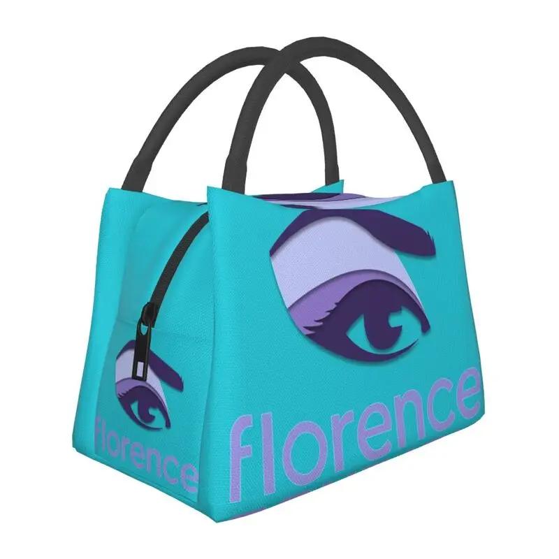 Custom Lipstick Florence By Mills Lunch Bag Women Cooler Warm Insulated Lunch Box for Picnic Camping Work Travel