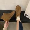 Snow Boots, Women's Warm Boots, Cotton Shoes, Suede Shoes, Thick Shoes, Martin Boots, Short Boots