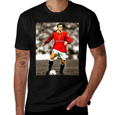 König Eric T-Shirt Einfaches einfarbiges Rundhals-T-Shirt