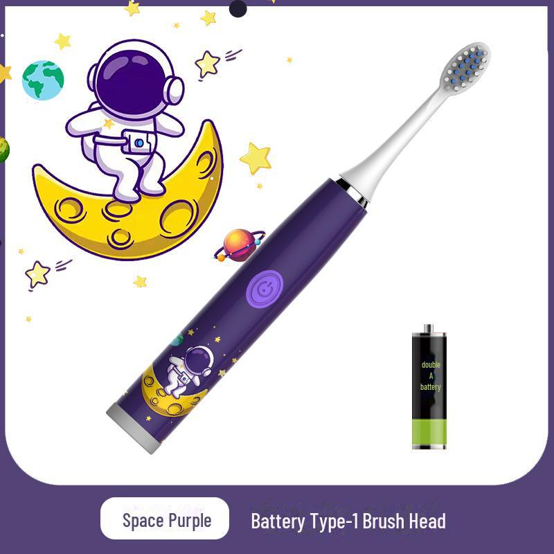 

Детская электрическая зубная щетка Sonic U-образной формы с мягкой щетиной и водонепроницаемым корпусом IP7