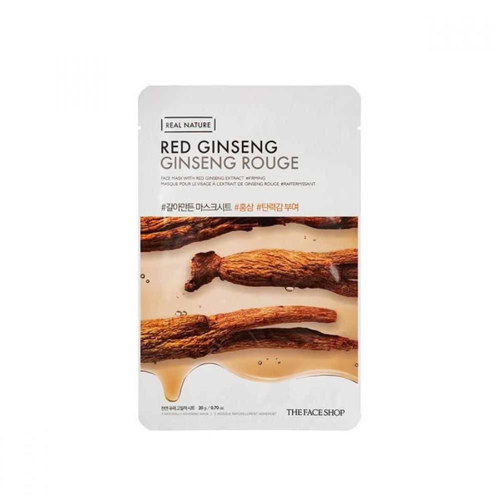 

[the Face Shop] 1 Sheet Of Ground Red Ginseng Mask Sheet