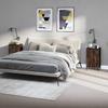 Nightstands (2 pcs) Smoked Oak 40 x 35 x 70 cm engineered wood