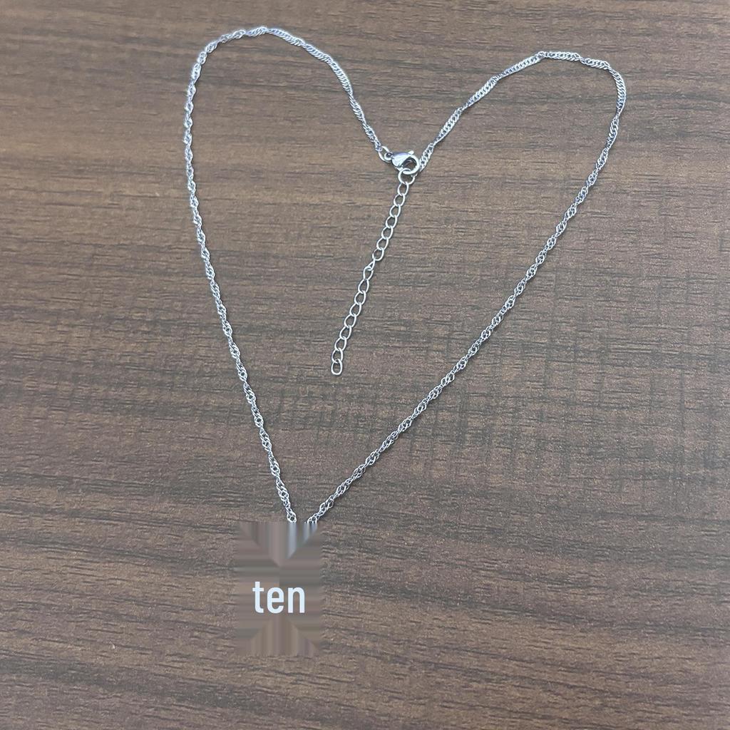 18K Gold Mini Stainless Steel Polished Cross Necklace for Women