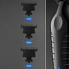 Electric Hair Clipper Incisive Cutting USB Rechargeable Hair Grooming Trimmer with 3 Guide Combs for Men Use