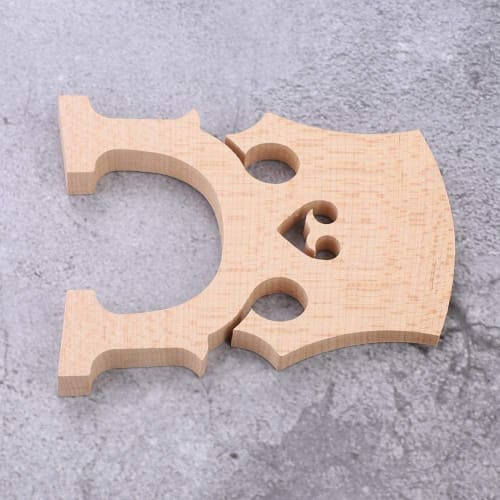 Corrosion-Resistant Cello Bridge, Compact, Easy Installation, for 4/4 Cellos, Wooden (4/4)