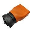For Cumm Compatible OBD2 To 9PIN Cable Adapter Diesel Truck Diagnostic Terminal Connector Computer Tester