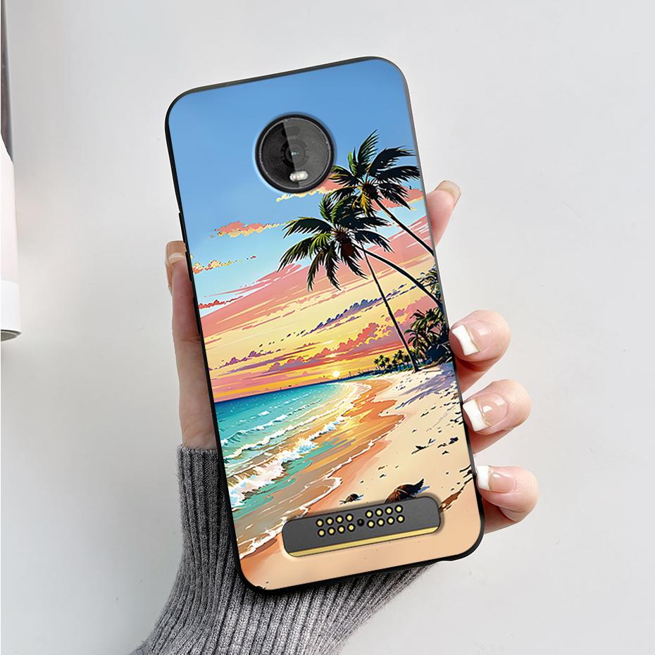 For Motorola Moto Z4 Z3 Play Case Cute Cartoon Soft Silicone TPU Cover Phone Case For Moto Z3 Z4 Play MotoZ4 Z4Play Z3Play Funda