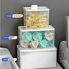 Large Capacity Storage Box Plastic Storage Bins New Laundry Pods Container  Scent Beads Organizer
