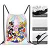 Custom Sailors Anime Moons Drawstring Backpack Women Men Gym Sport Sackpack Foldable Bishoujo Shopping Bag Sack