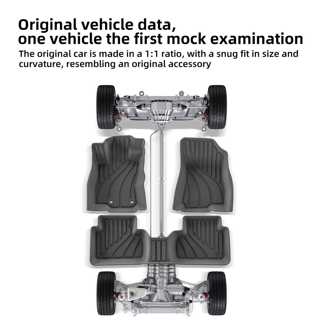 for Subaru Forester 2025 2026 Car Floor Mats Protective Mat Auto Accessories Foot Pad Cargo Liner Trunk Mat Only Fit Left Rudder