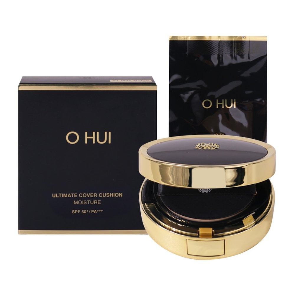 

Ohui Ultimate Cover Cushion Moisture SPF50+ Нет. 02 Медово-бежевый (15гx2шт.)