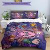 Dreamy Pokmon Night Printed 3pcs Bedding Set Soft Microfiber 1 Duvet Cover And 2 Pillowcases Home Bedroom Decor Xmas Gift K1737