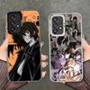 Bungo Stray Dogs Manga Soft Phone Case for Samsung A17 A16 A15 A14 A13 A57 A56 A55 A54 A53 A37 A36 A35 A34 A33 A26 A25 A24 A23 A