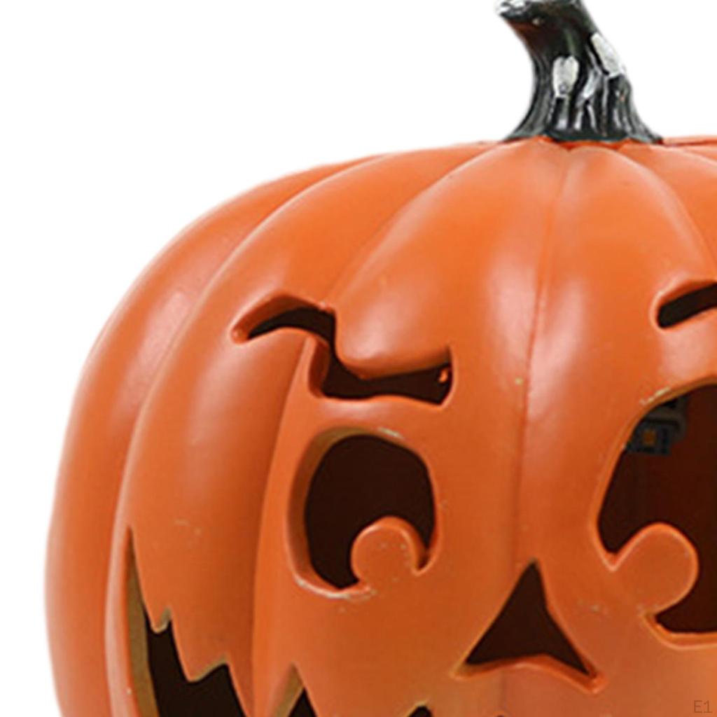 Halloween Pumpalykta LED Dekoration Bordsdekoration för Hem Gräsmatta