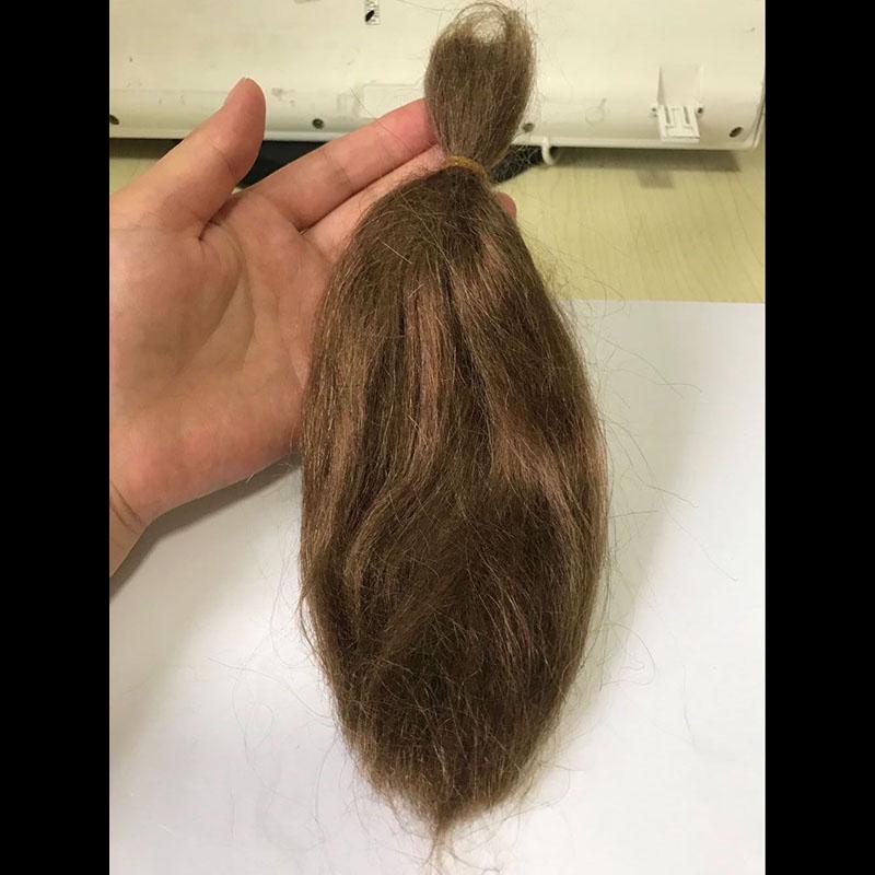 

Мохер для 15 г для прошивки куклы реборн, товары для DIY, кукольный набор, цвет отправляется случайным образом коричневый