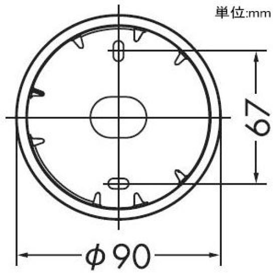 DAIKO Reflektor, 8W LED, Ciepła biel, 2700K, DSL-4781YB, Czarny