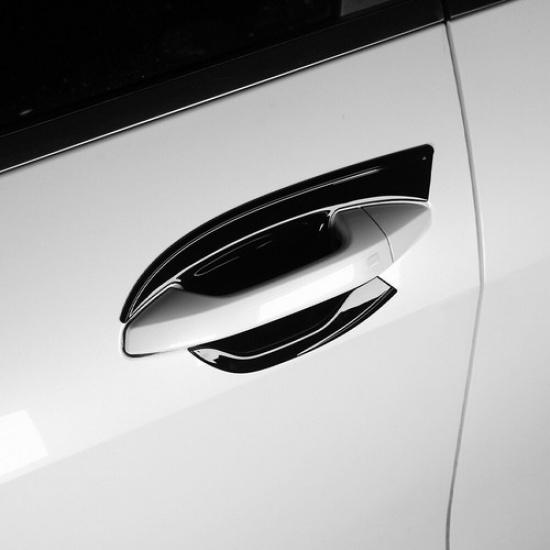4Pc Exterior ABS Exterior Door Handle Bowl Cover Trim For Kia Sportage -2025 чёрный