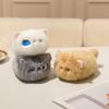Gatti Neri Carini Arancioni Grigio Peluche Cartoni Animati Gatti Realistici Gattini Bambole Ciondoli Zaino Regali di Compleanno per Bambine