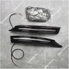 Compatible With Mercedes W206 B Style Front Inserts With LED Locating Light C Class C200 C300e C400e C43 2021-2023 Foglamp Grille LED Trim