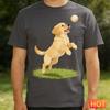 Funny Golden Retriever Graphic T Shirts For Men Summer Fashion Cute Dog 3D Printed T-shirts Casual Oversized Crew Neck Tees Tops