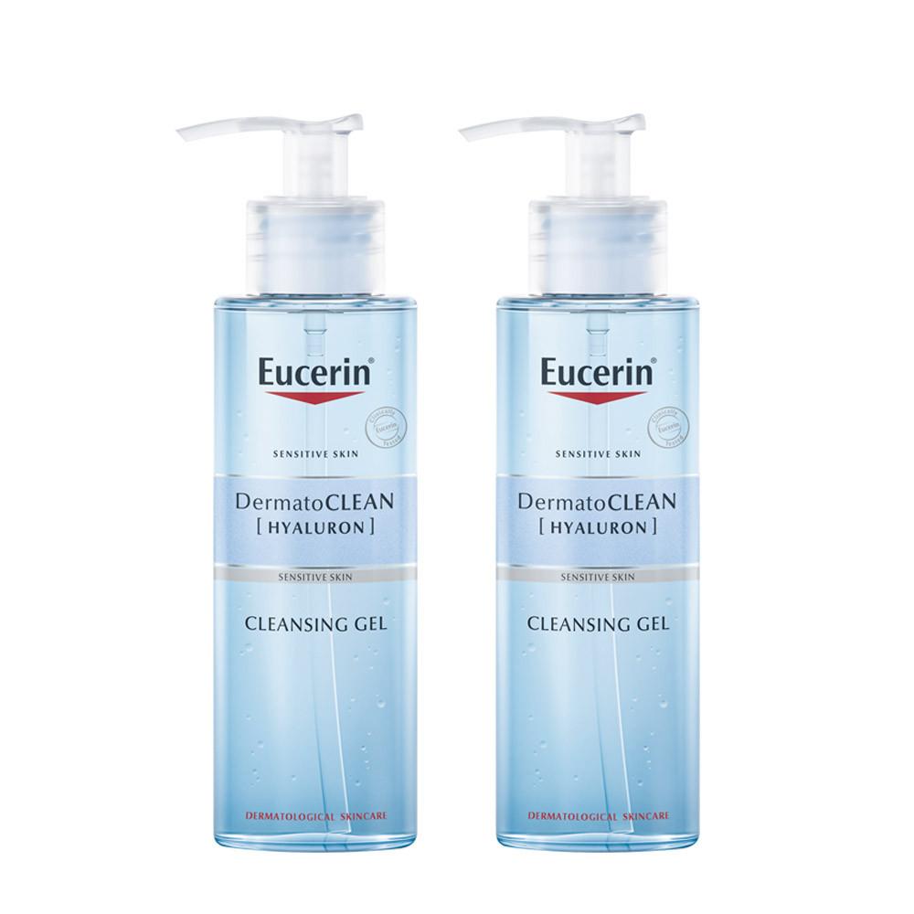 [Eucerin] DermatoCLEAN Refreshing Cleansing Gel 200ml, 2 Pack