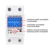 DDS6619-526L Electric Energy Meter 35mm Din Rail Installation Resettable 1000P/kWh Single-phase Electric Energy