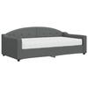 VidaXL Daybed with Mattress Dark Grey 90x190 Cm Fabric 3197523