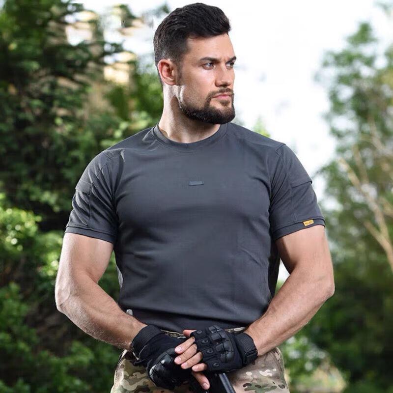 Men s Coolmax Tactical Quick-Dry T-Shirt S