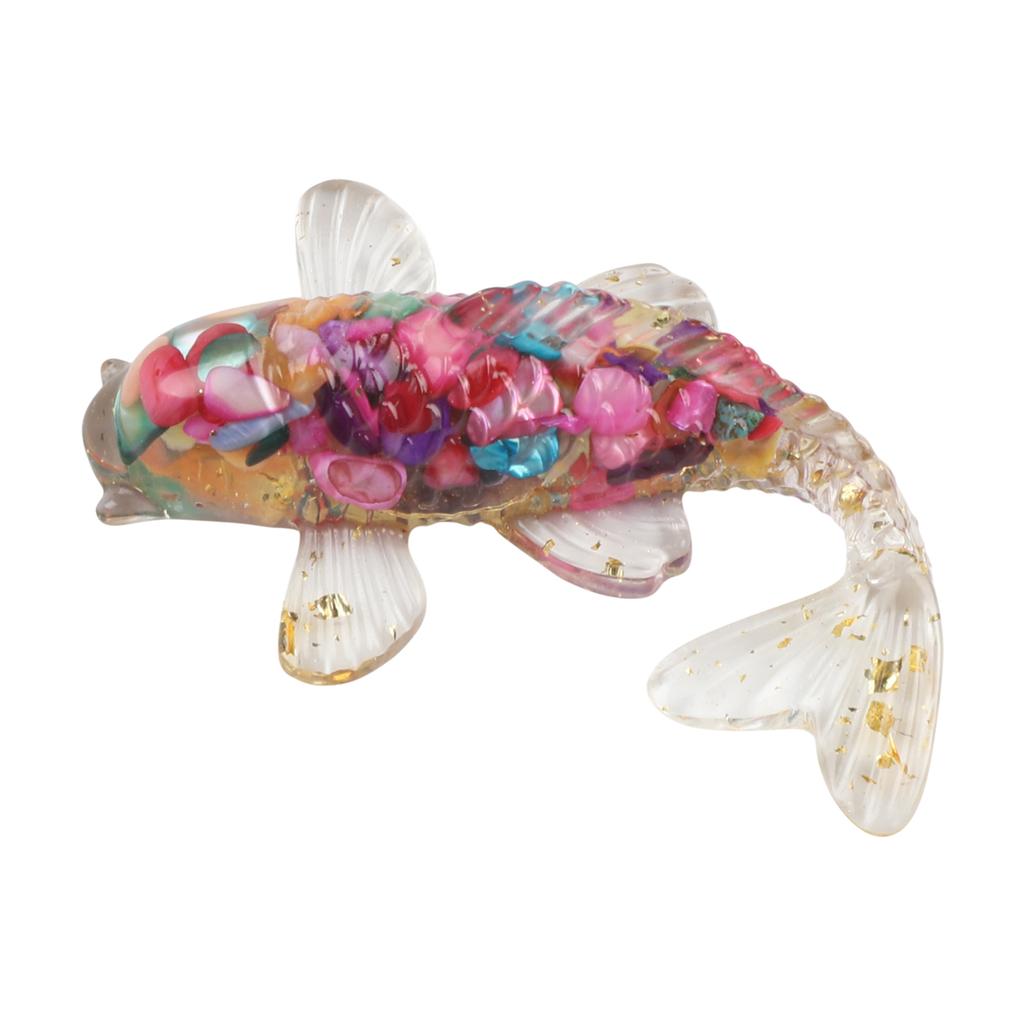 Charming Fish Ornament for Car and Home Decor Crafted from Natural For Crystal