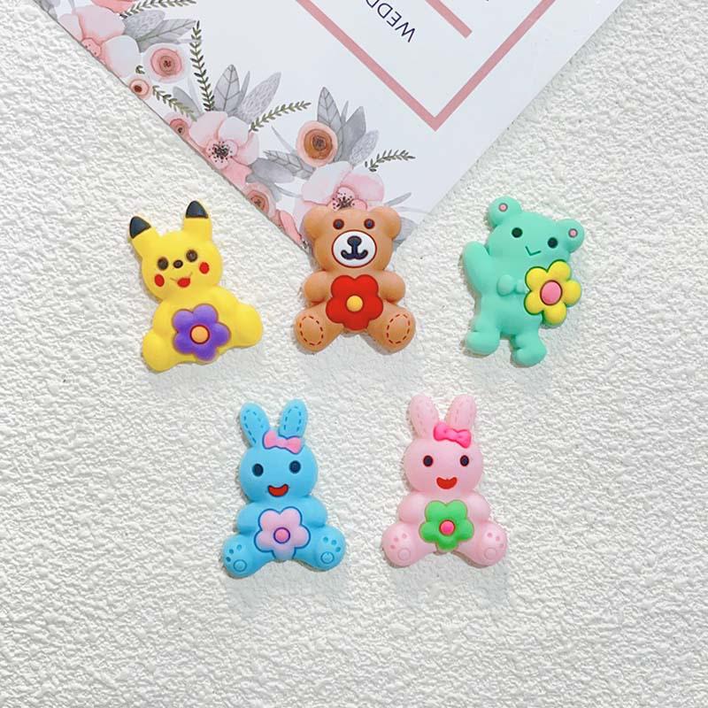 Cartoon Rabbit PVC Soft Rubber Patch for DIY Accessories