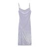 2023 European & American Women's Slim Slit Suspender Dress – Spring/Summer Fashion