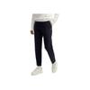 Fila Official Womens Knitted Long Pants 2024 Spring New Fashion Simple Casual Cuffed Sports Pants Women Bottoms Legendary-Blue F11W411608F-NV