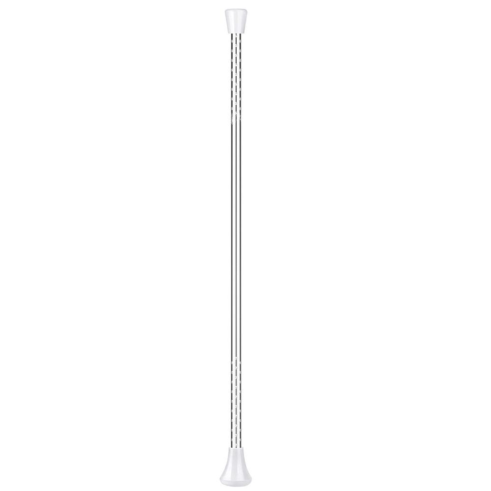 

Balanced Marching Baton Stainless Steel Dancer Wand Gymnastics Parade Stick Performance Arts білий
