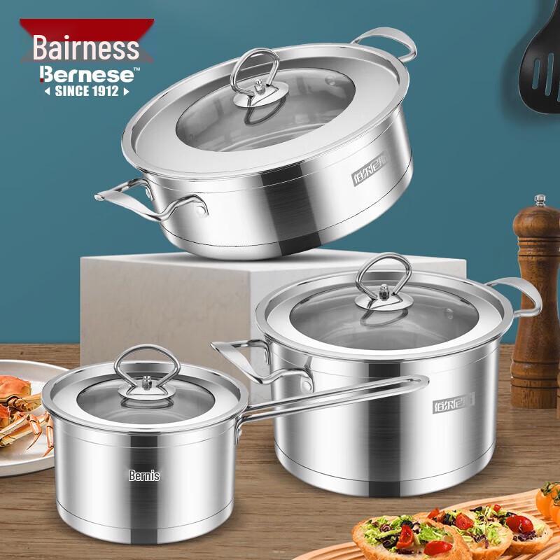 Bernernis Sas Classic 3-teiliges Kochgeschirr-Set