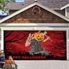 393. Halloween Garage Door Banner Background Cloth Banner Halloween Party Decoration