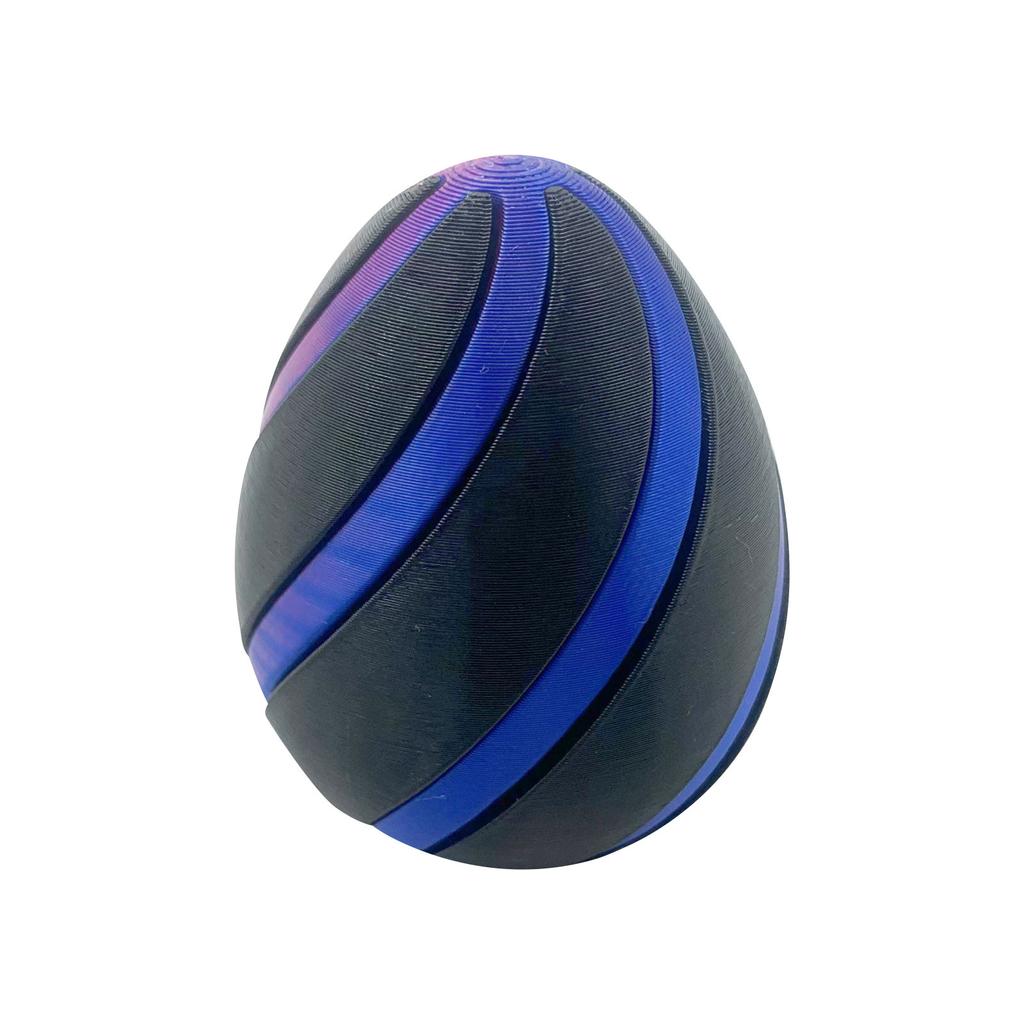 3D Printed Egg Shaped Puzzle-like Children's Stacking Toys To Stress, Handmade Creative Ornaments