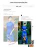 2025 Summer Blue Ao Dai-Inspired High-End Cheongsam Dress for Runway and Evening Wear
