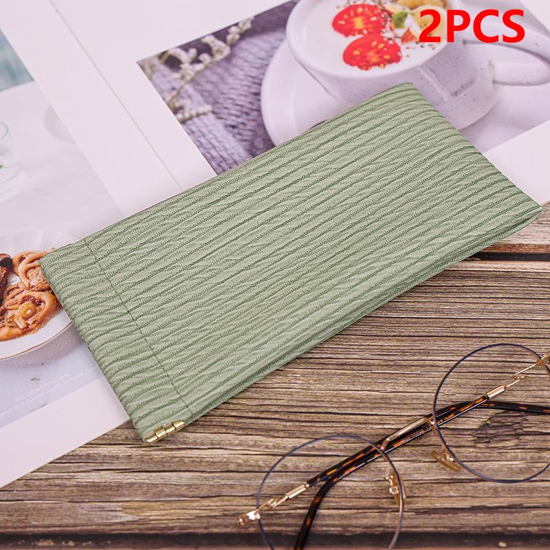 

2 шт. Легкие кожаные сумки для хранения очков Автоматически закрывающиеся Защитное хранилище для солнцезащитных очков Водонепроницаемые сумки для очков